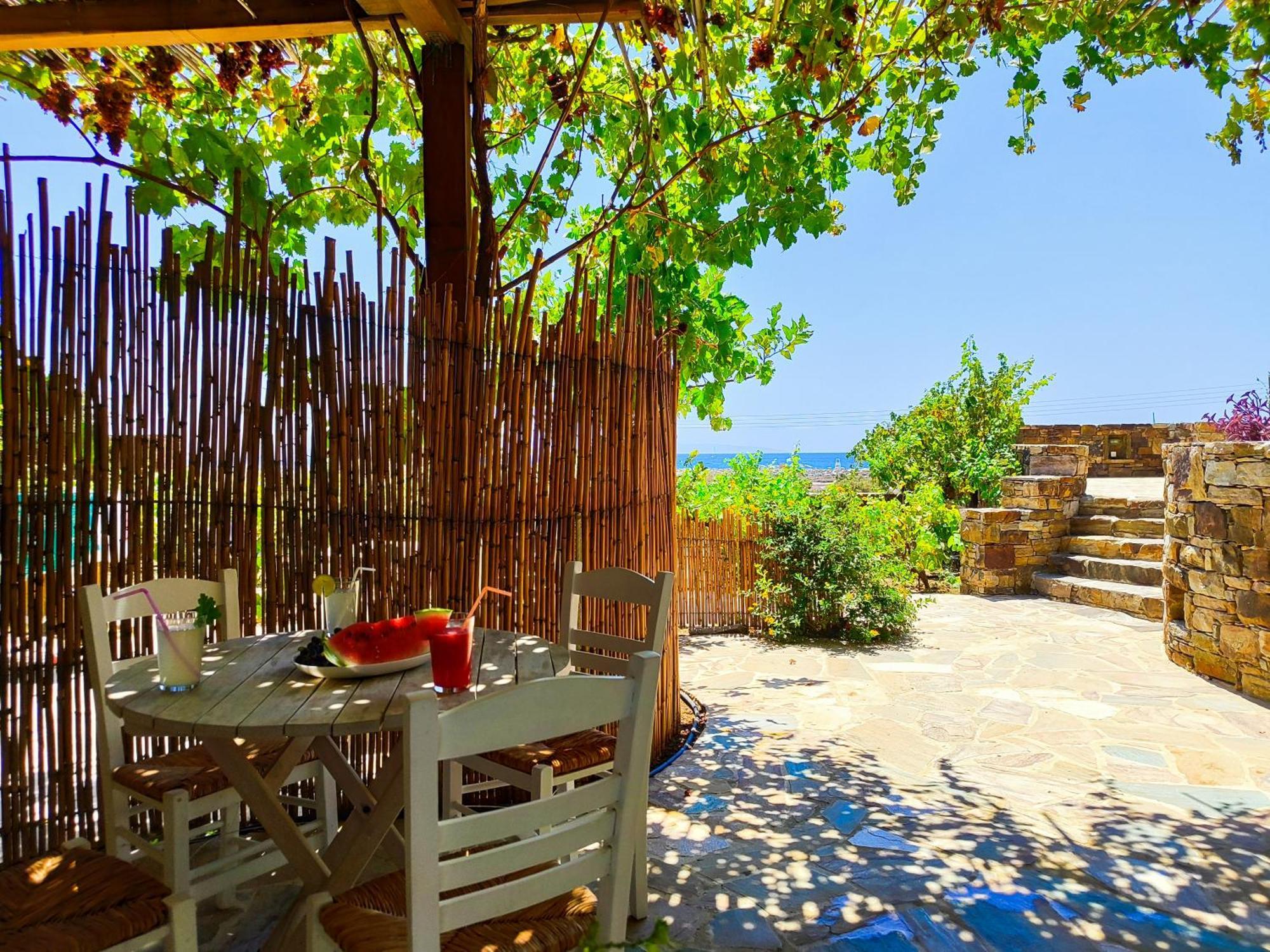 Kyma Apartments - Naxos Agios Prokopios Bagian luar foto