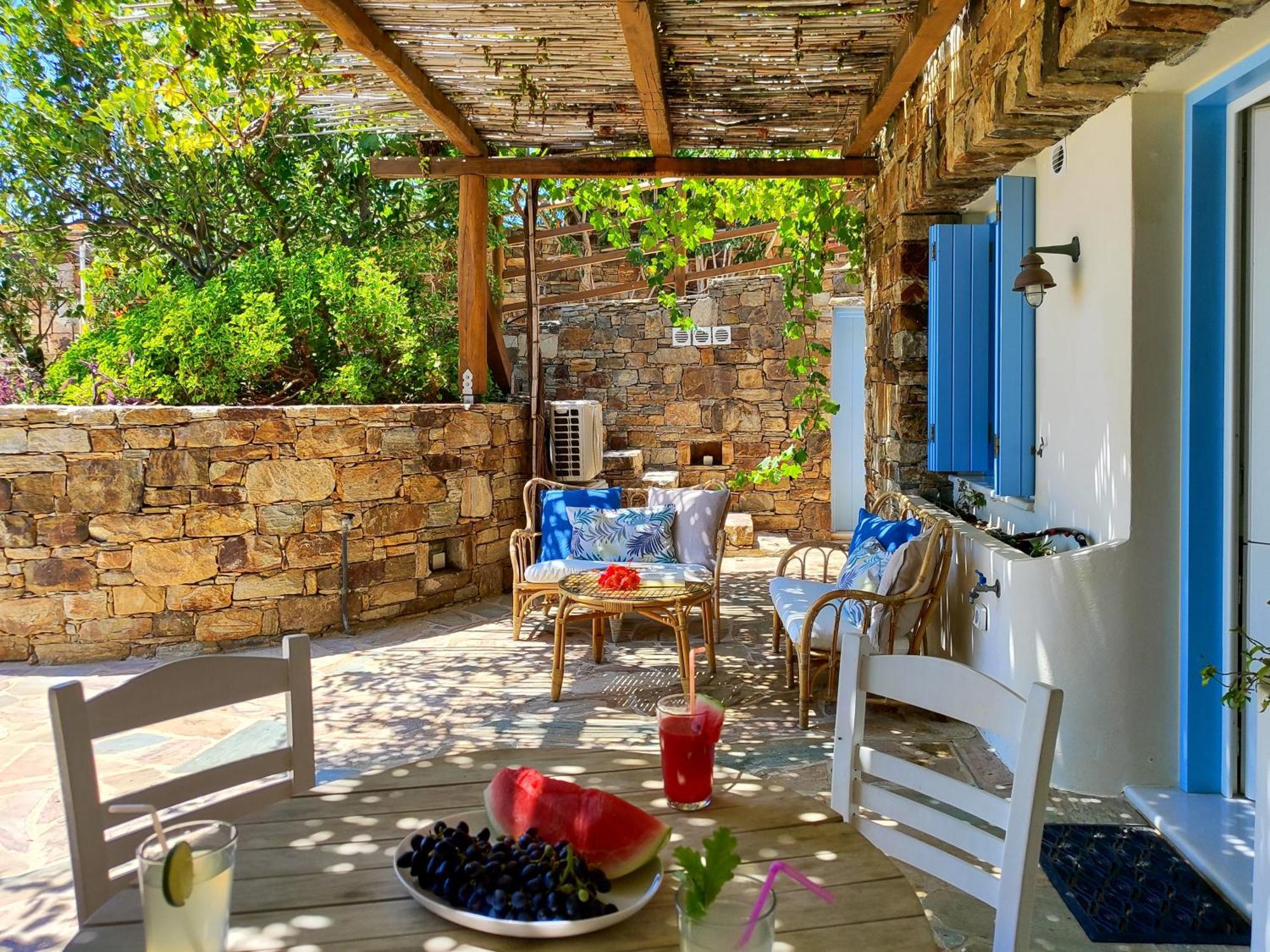 Kyma Apartments - Naxos Agios Prokopios Bagian luar foto