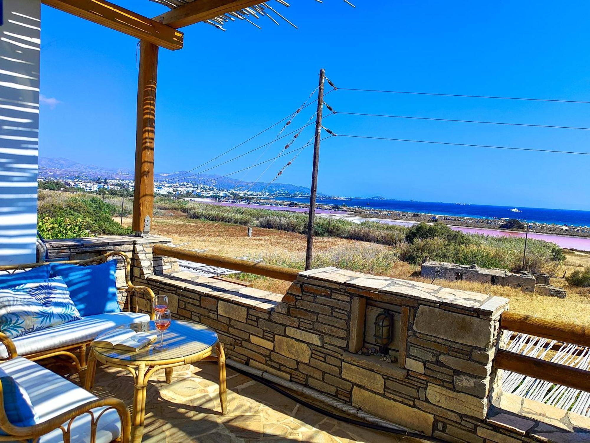 Kyma Apartments - Naxos Agios Prokopios Bagian luar foto