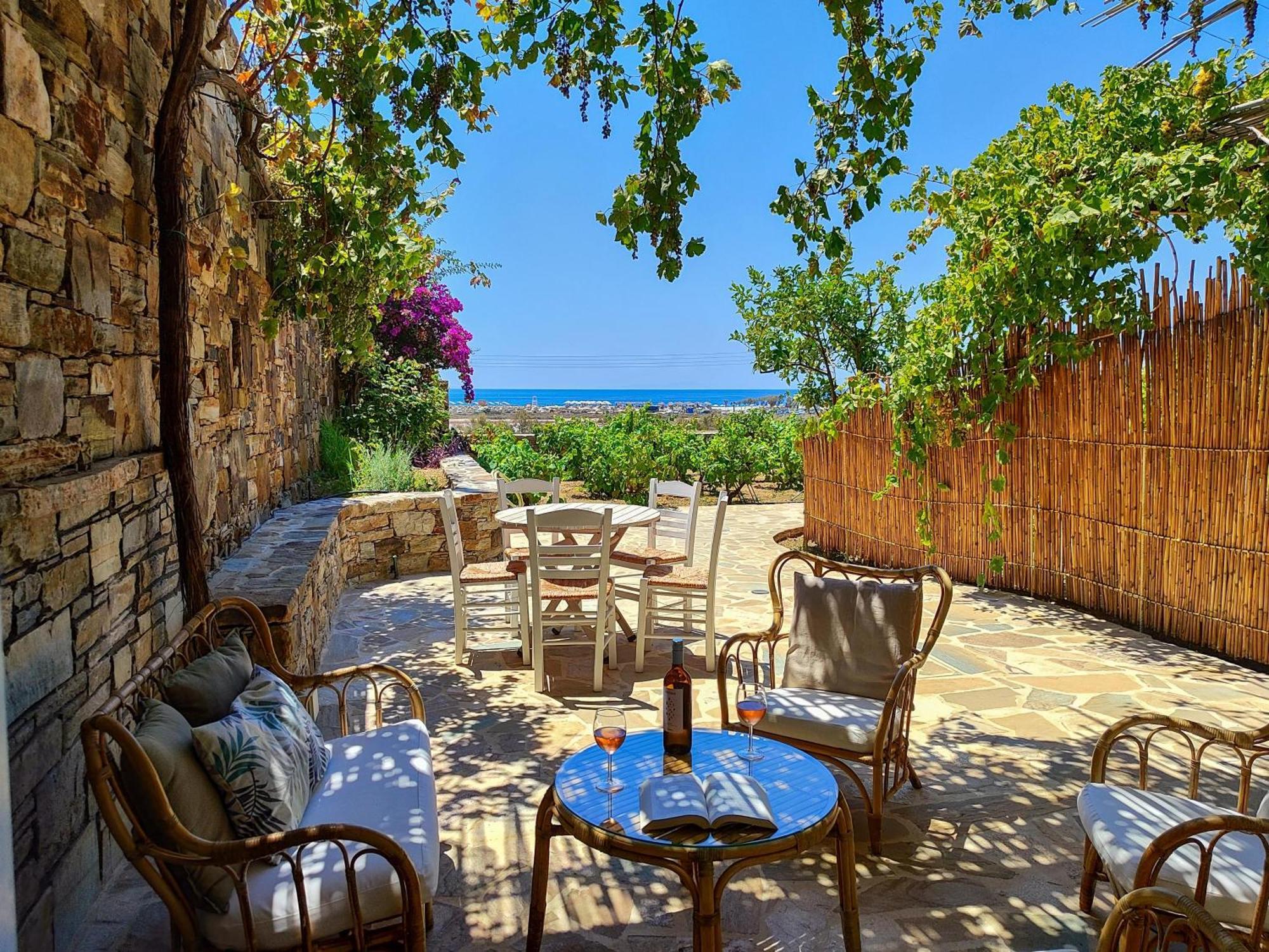 Kyma Apartments - Naxos Agios Prokopios Bagian luar foto