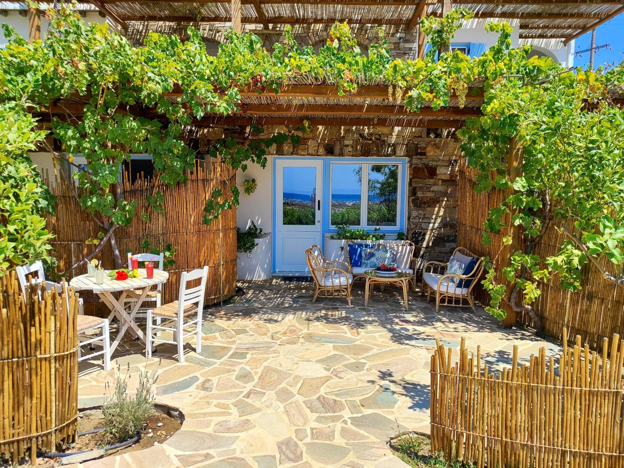 Kyma Apartments - Naxos Agios Prokopios Bagian luar foto