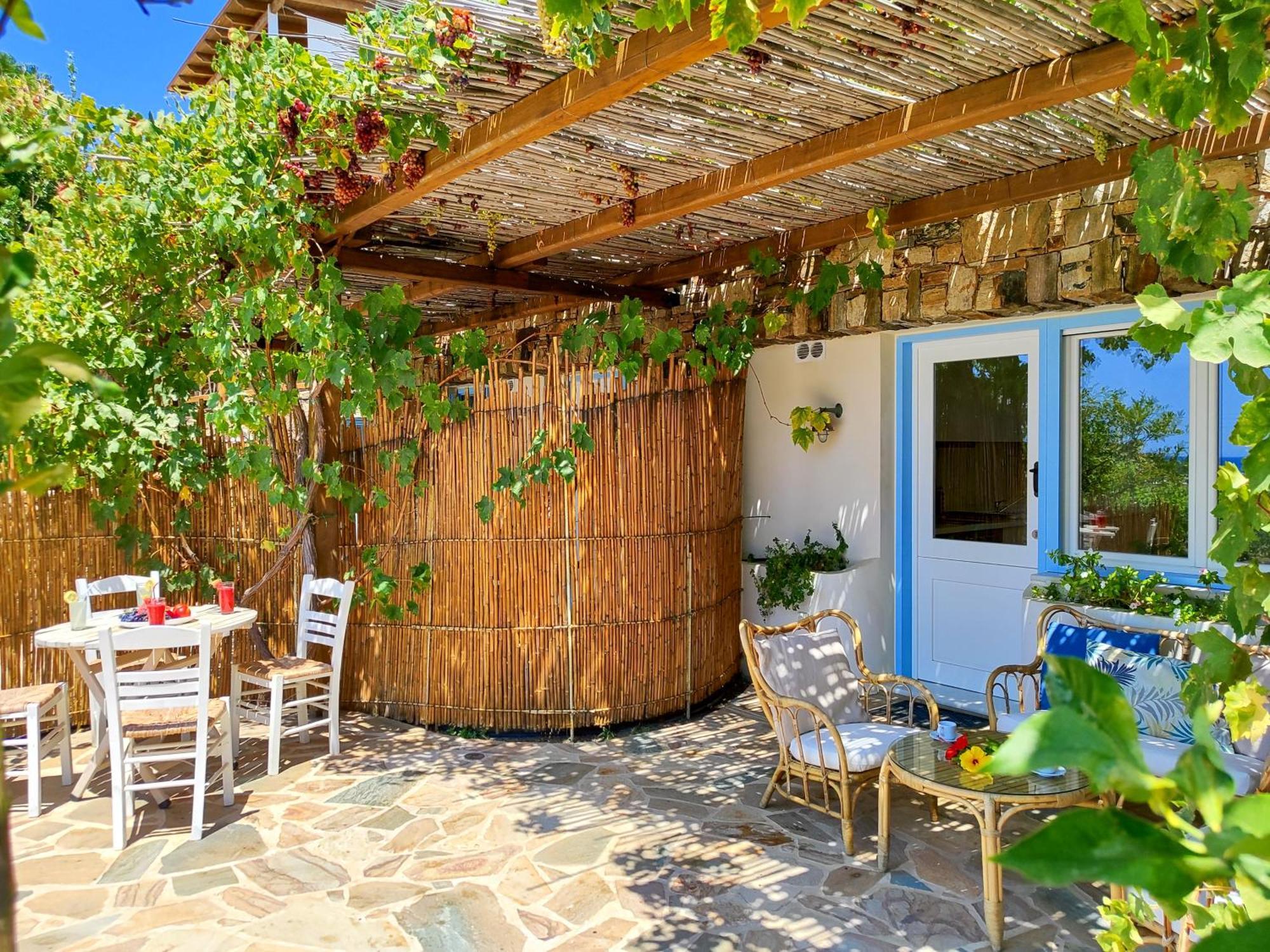 Kyma Apartments - Naxos Agios Prokopios Bagian luar foto