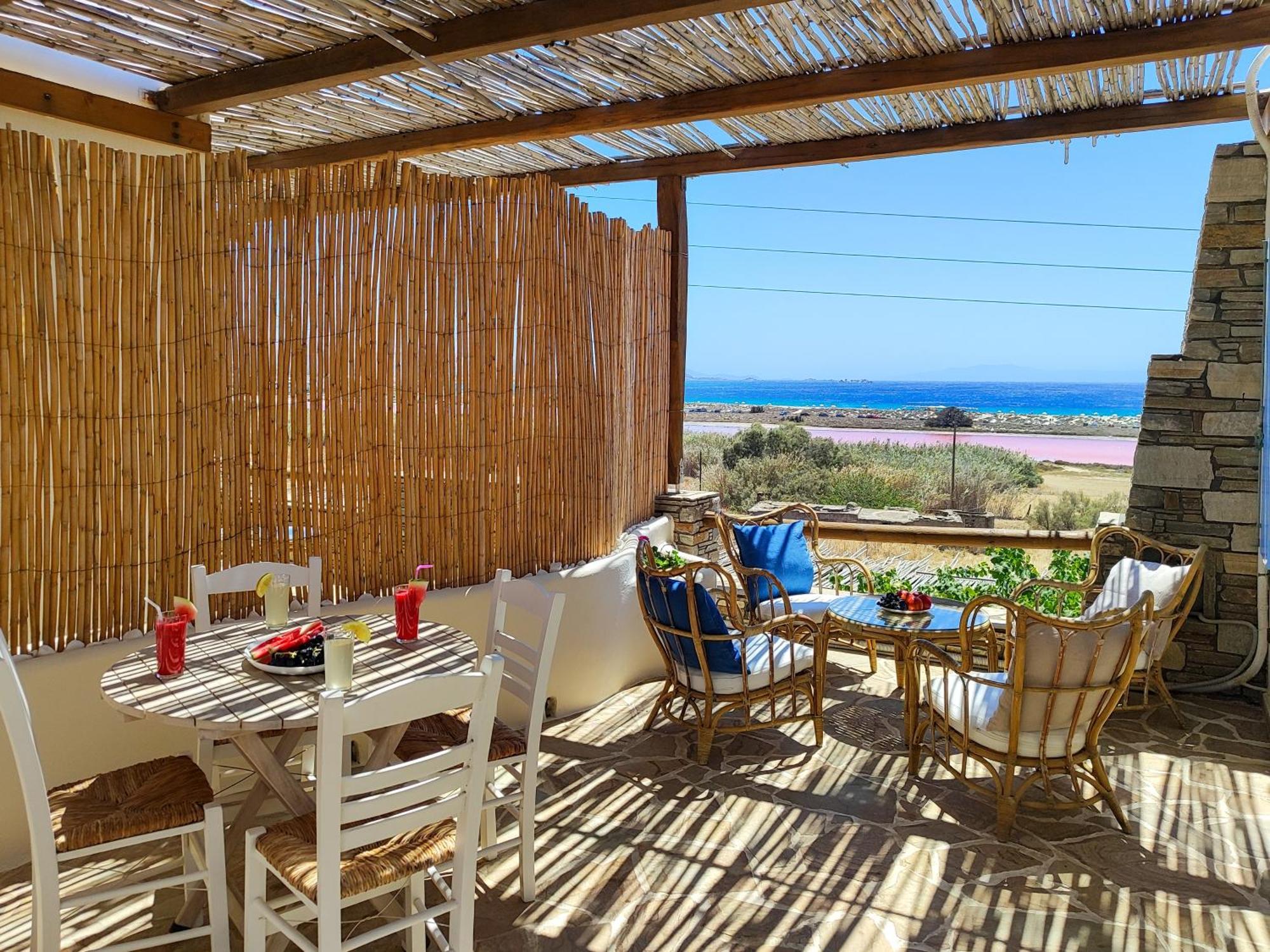 Kyma Apartments - Naxos Agios Prokopios Bagian luar foto