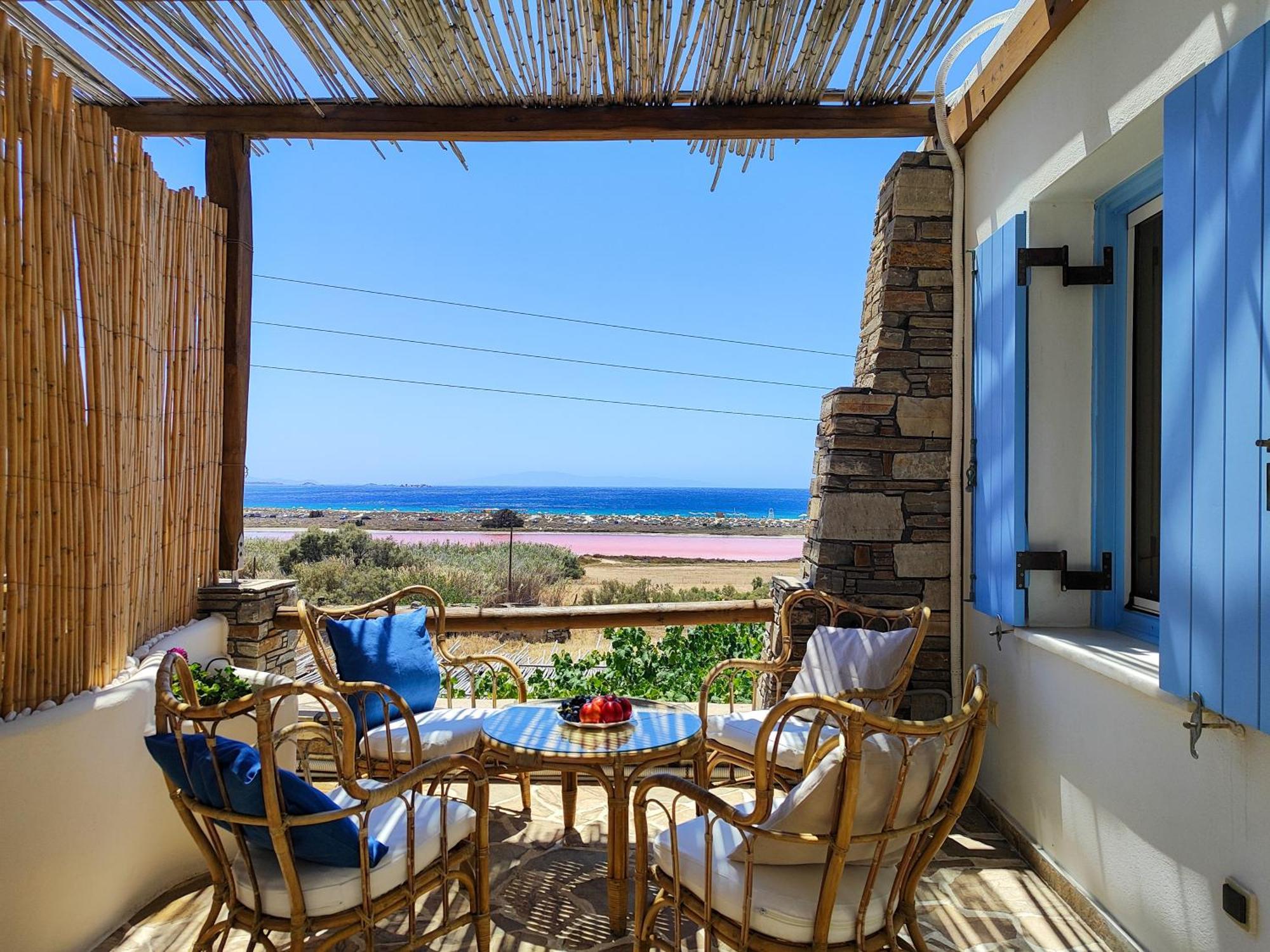 Kyma Apartments - Naxos Agios Prokopios Bagian luar foto