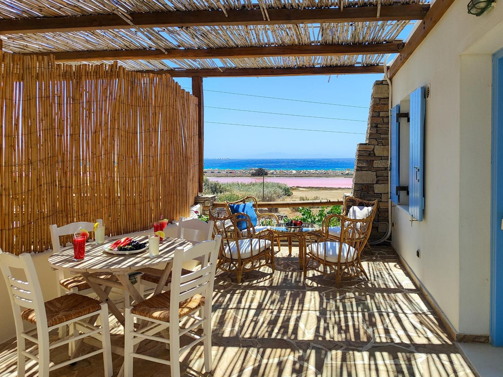 Kyma Apartments - Naxos Agios Prokopios Bagian luar foto