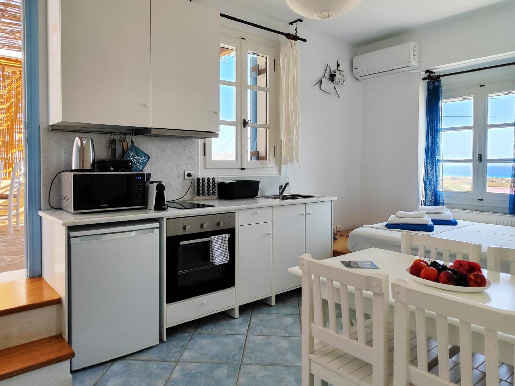 Kyma Apartments - Naxos Agios Prokopios Bagian luar foto