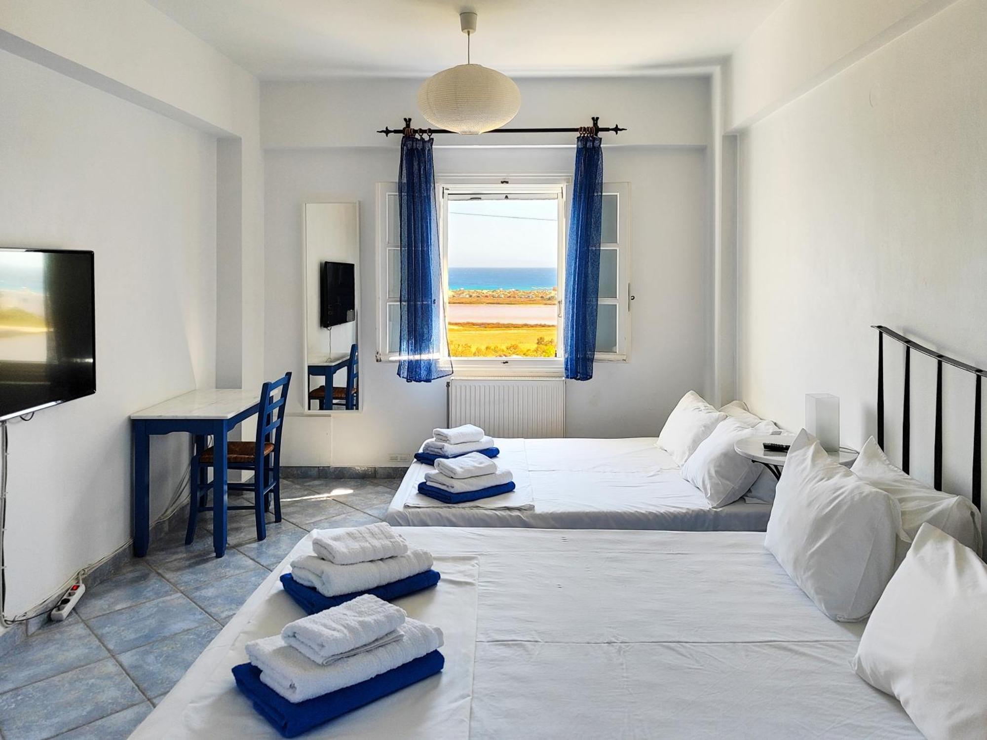 Kyma Apartments - Naxos Agios Prokopios Bagian luar foto